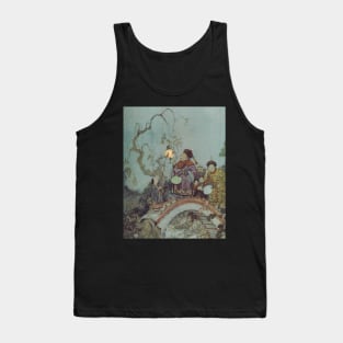 Vintage Fairy Tale, The Nightingale by Edmund Dulac Tank Top